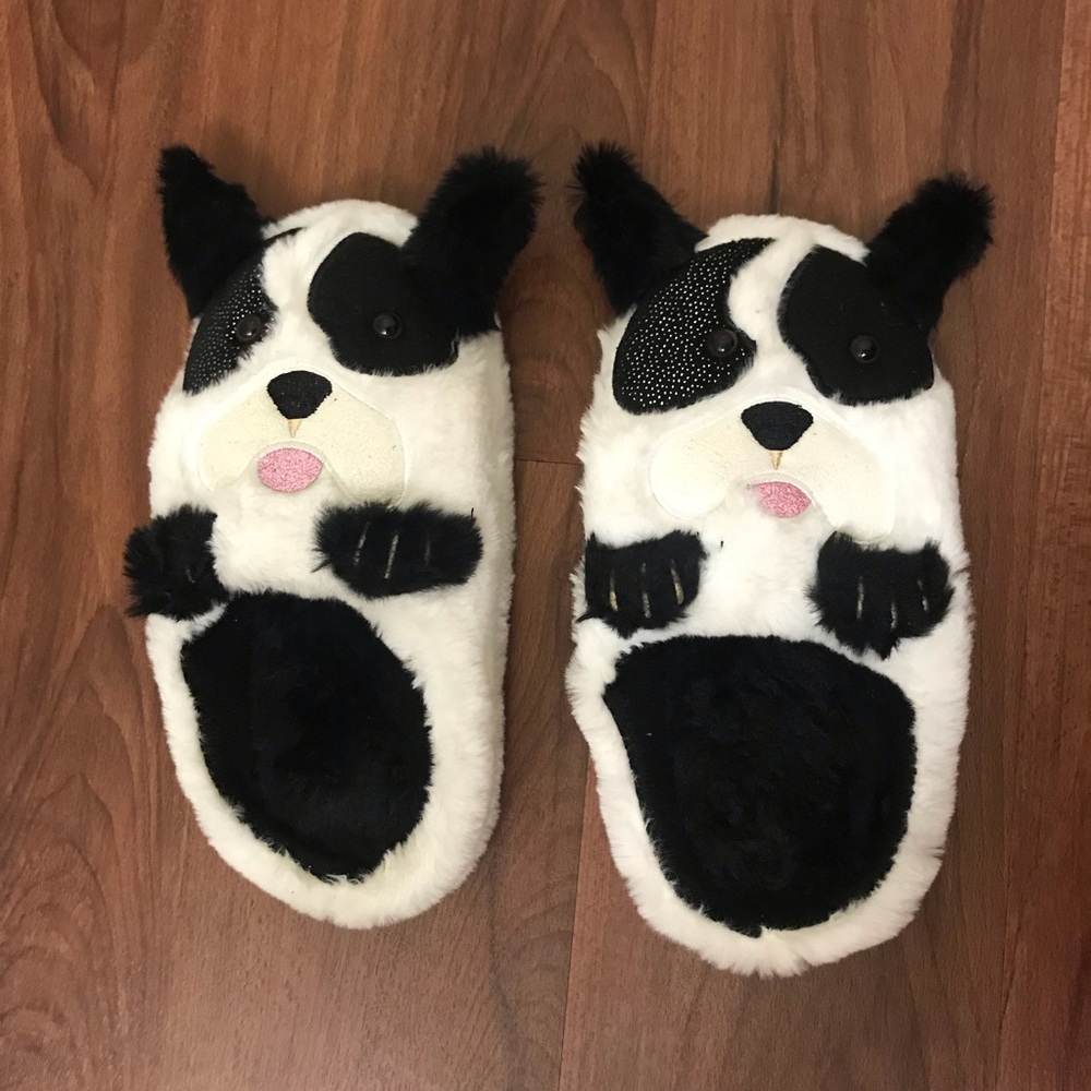 Christmas Dog Slippers Size M(6.5-7.5)